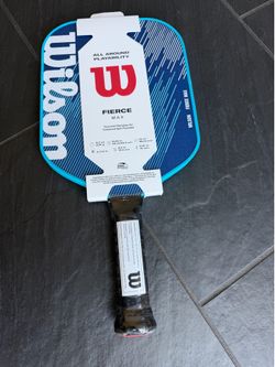New Wilson Fierce Max Pickleball Paddle