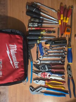 Hvac/electricians tools lot