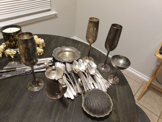 Silver plated ware