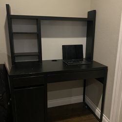 IKEA Children’s Desk With Top Shelve And Dry Easer Backboard