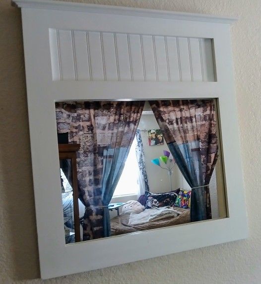 Farmhouse Window Mirror