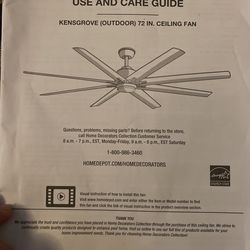 Large Ceiling Fan