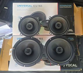 FOCAL CAR SPEAKERS (LIKE NEW)