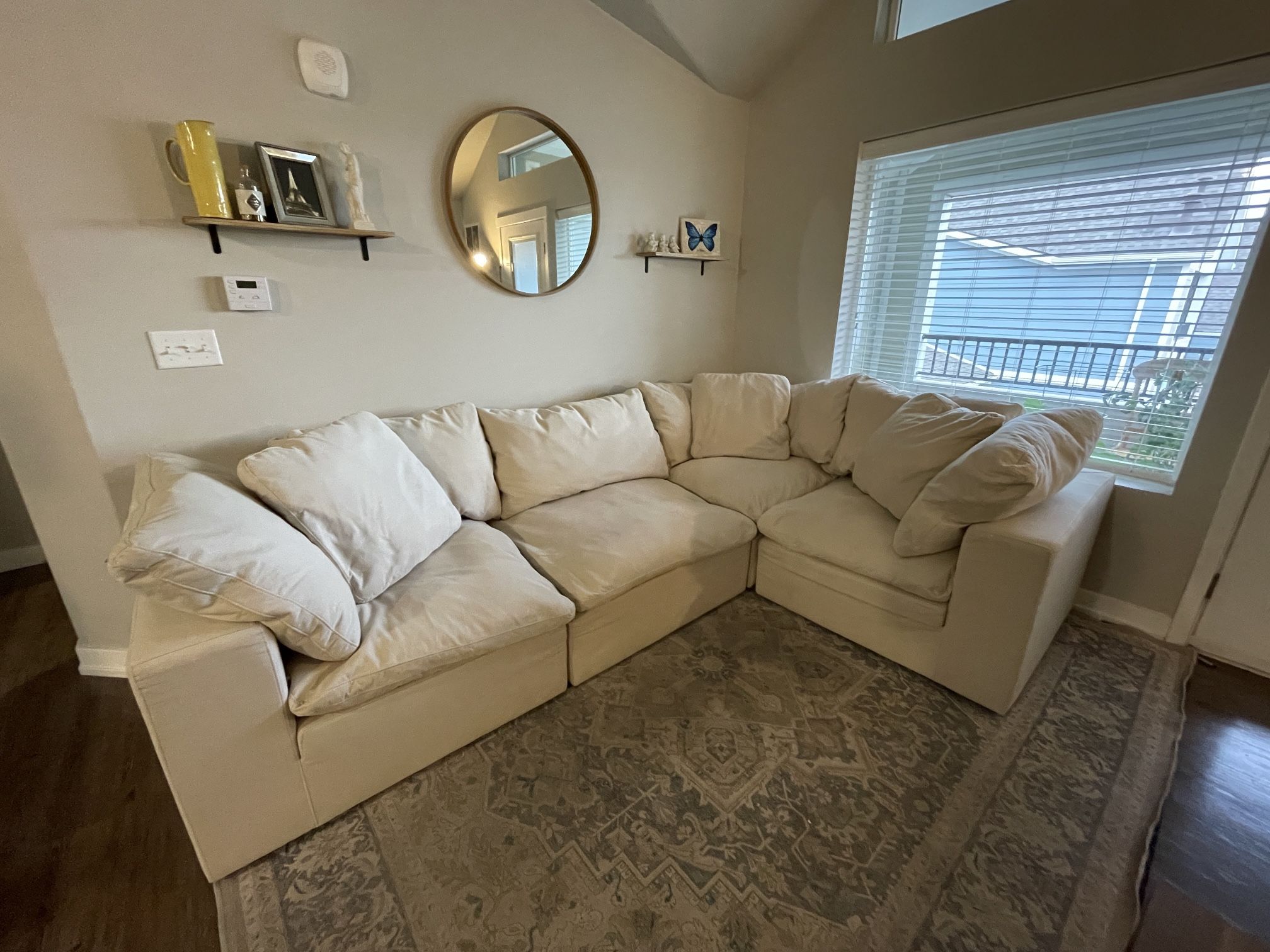 “Cloud Couch” Downeast Home Feather Modular Sectional