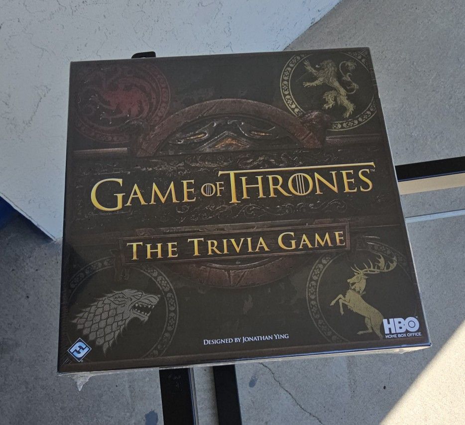 Game Of Thrones The Trivia Game NEW