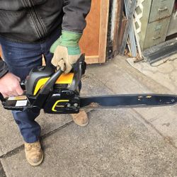 Chain Saw Runs Great 20" Bar