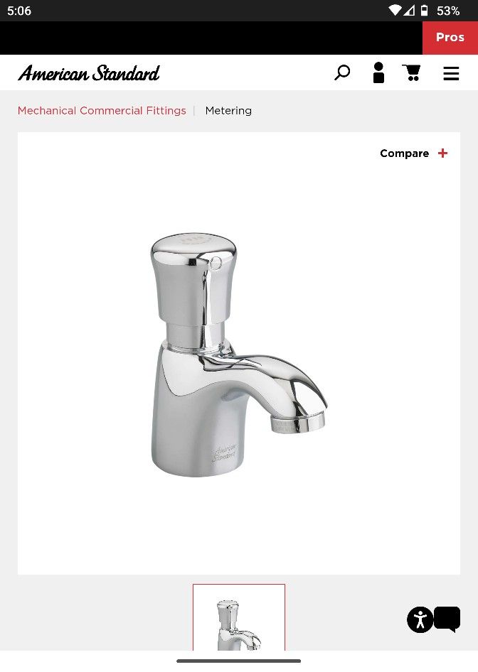 bathroom single faucet brand new in box