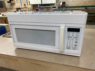 White microwave