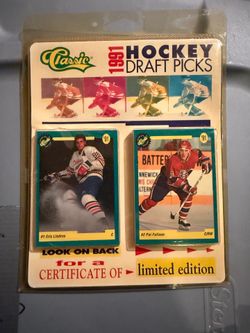 Eric Lindros RC HOF 1991 Classic Hockey Draft Picks Factory Sealed Set