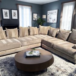 Large Tan Sectional 