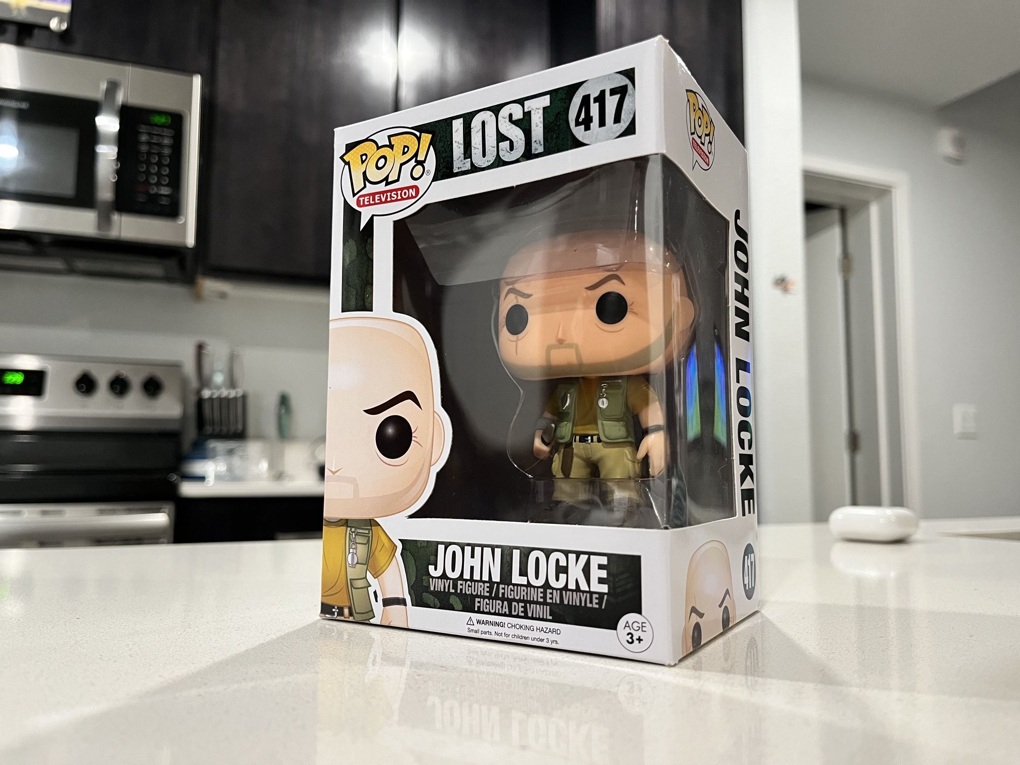 Boneco de brinquedo Funko pop Television Lost John Locke 9,5 cm em Promoção | Ofertas na