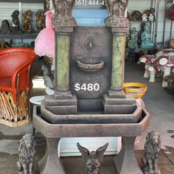Concrete  Fountain $480 