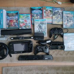 Wii U Game Console And Games