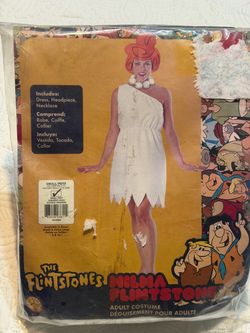 The Flintstones Adult (S) Wilma Flintstone Costume (New)