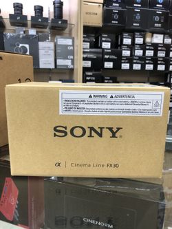 Sony FX30 Digital Cinema Camera