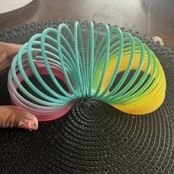 Slinky Rainbow Spring Toy 