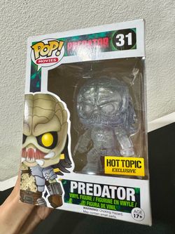 Predator - Green Blood splatter transparent funko pop brand new! Hot Topic exclusive