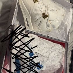 Jordan 4 Metallic Gold Size 10.5 Men’s 12 Women’s 