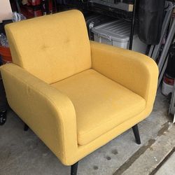 Yellow Sofa Chair - Single Seater