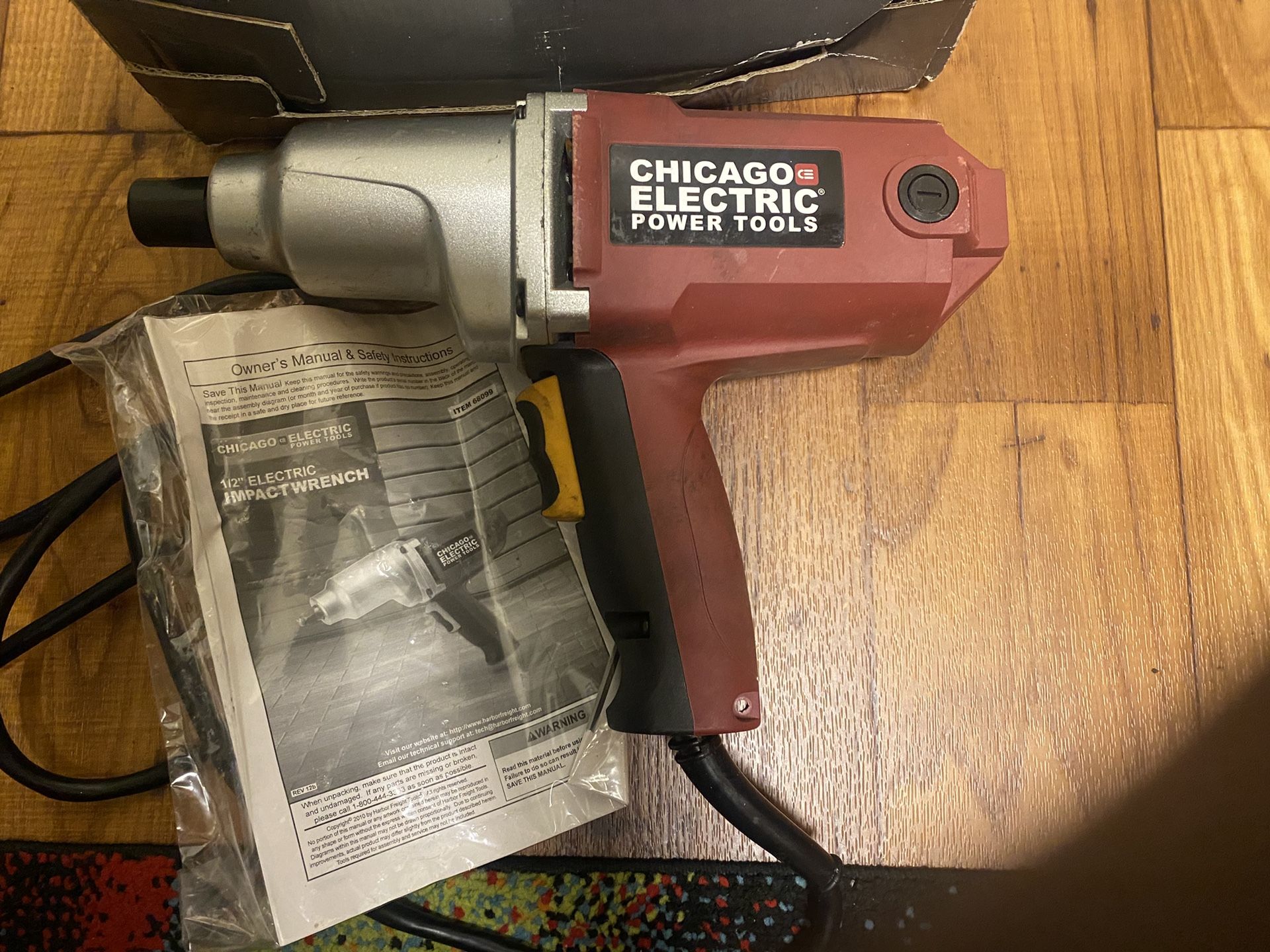 Electric 1/2 Inch Impact Wrench