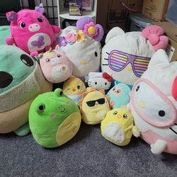 Squishmallows and Plushies Hello Kitty 