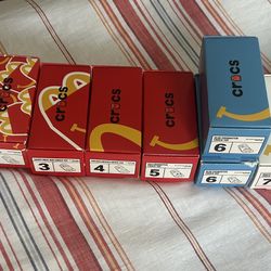 McDonalds Crocs Full Set
