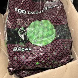 Green Paint Balls 