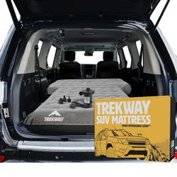 Offroading Gear SUV/Van Inflatable Air Mattress w/Side Chambers - Car Camping Bed - for 4Runner, Outback, Forester, Cherokee, RAV4, Blow Up Inflatable