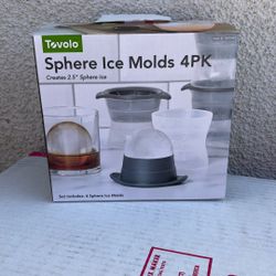 Tovolo Sphere Ice Molds 4 Pack 