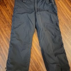 snow pants size large adults
