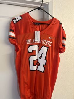 Nike Oklahoma St Cowboys Football Salesman Sample Game Cut Jersey NWT Size Large 