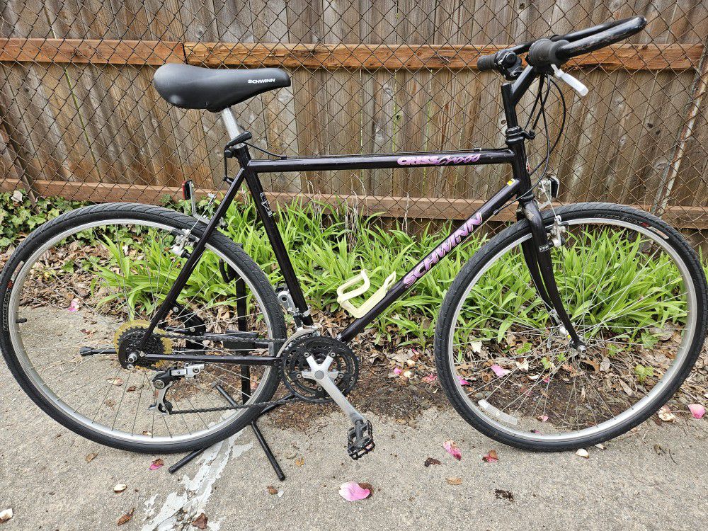 Schwinn CrissCross mountain bike, 21 speed, 21" frame, large

