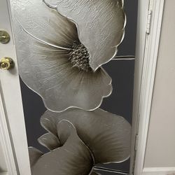 Flower canvas picture. 