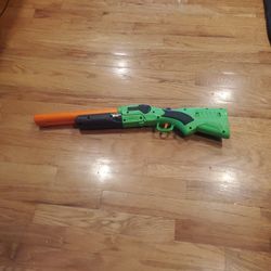 Nerf  double barrel shot gun. 