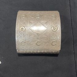 Gorgeous silver jewelry box for scrap!