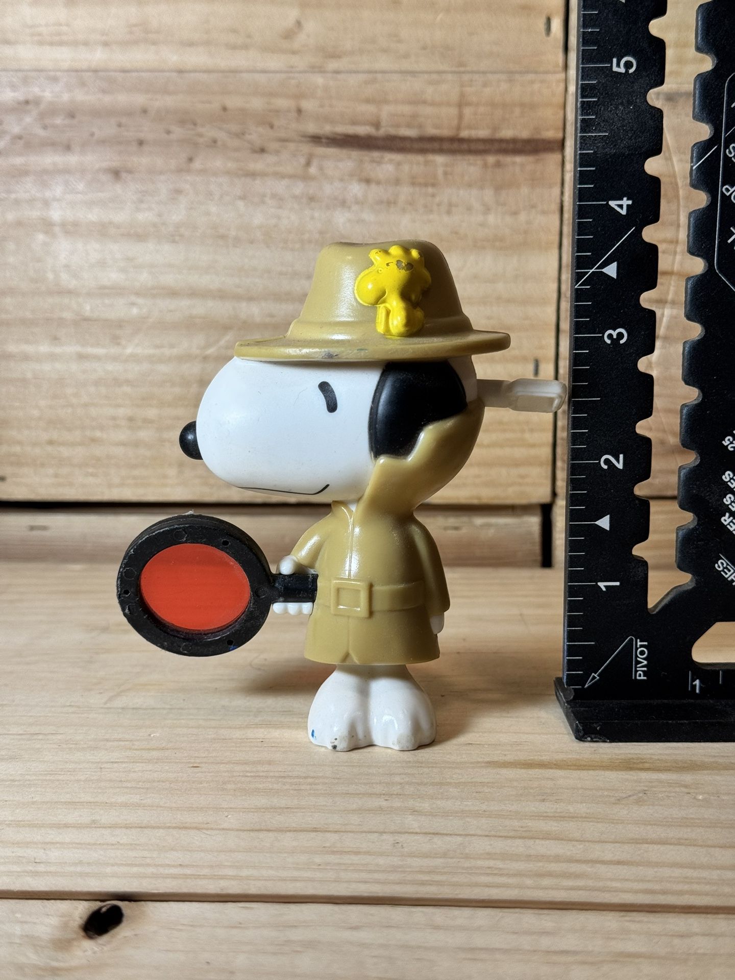 Detective Snoopy McDonald's 2018 Woodstock toy figure