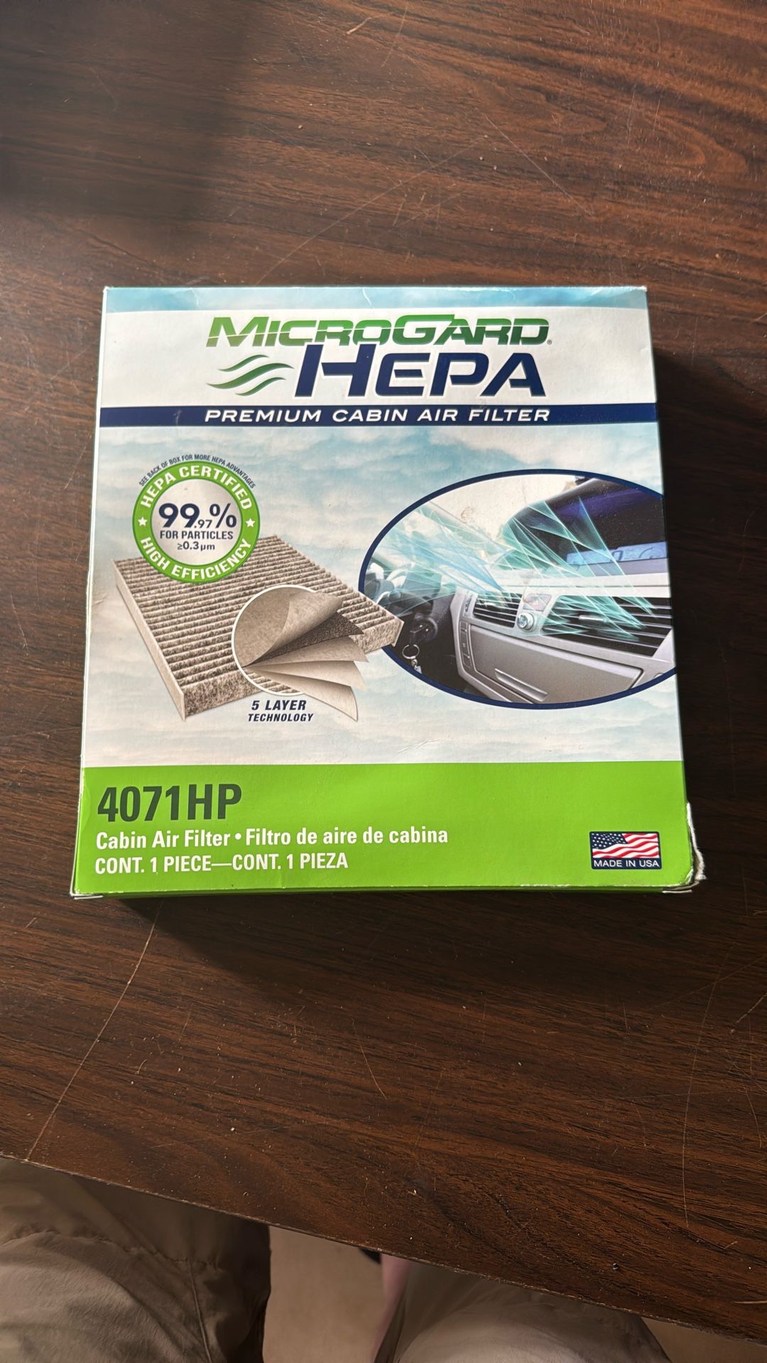 Cabin Air Filter (hepa) 2017 Silverado