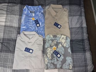 NEW HUK BUTTON UPS