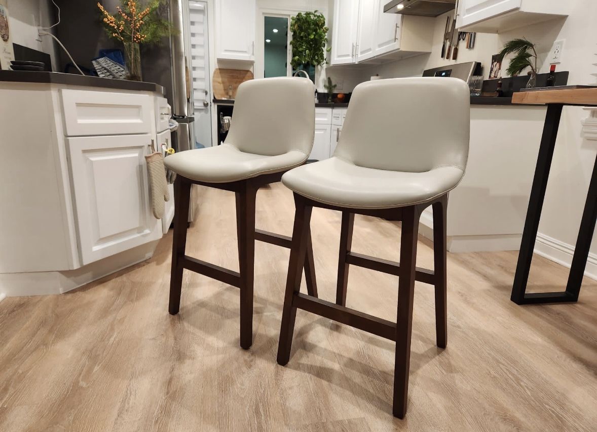 (A Steal!!) 2x Aubrey Counter Stool - Rove Concepts