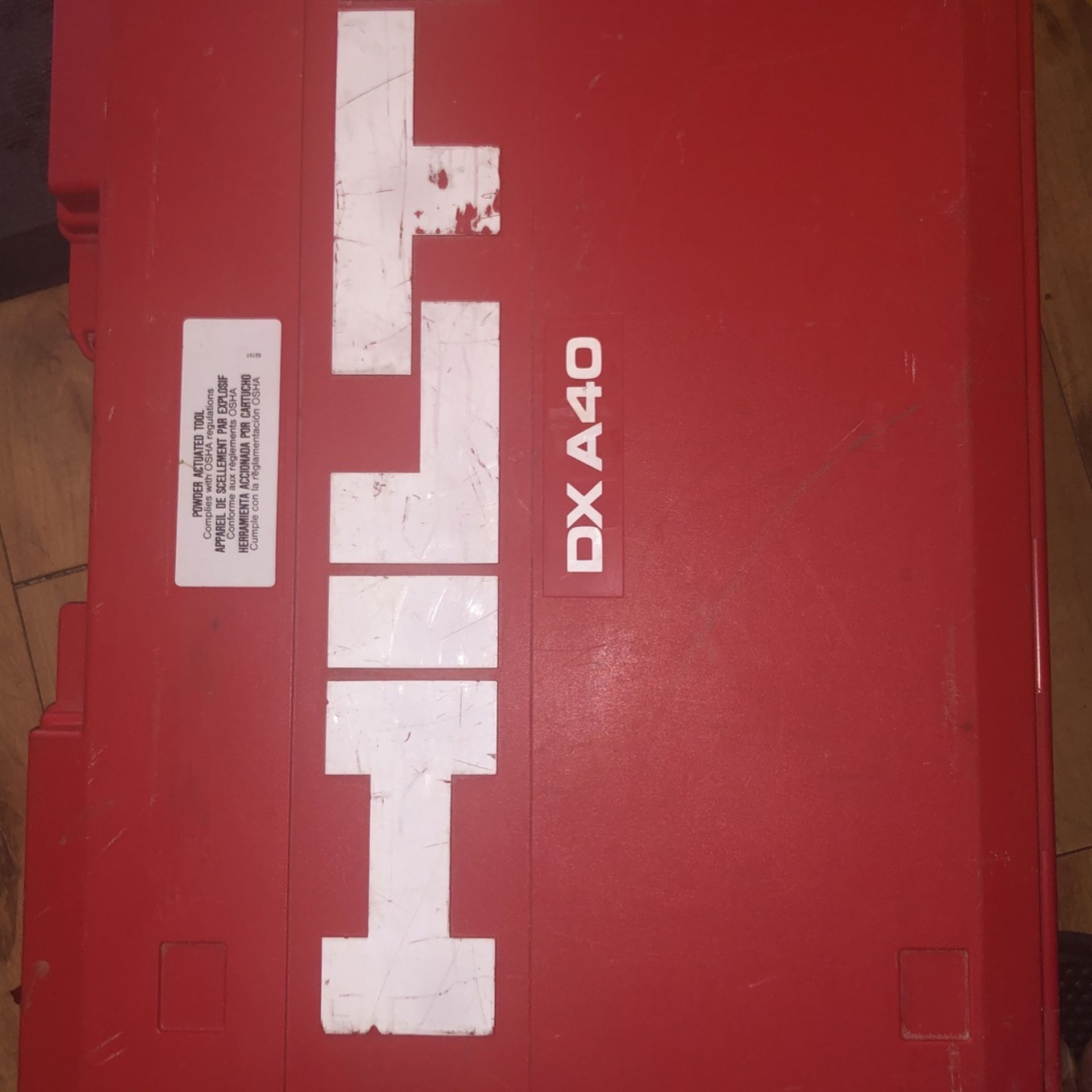 HILTI DX A40 & HILTI X-AM32