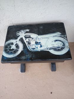 Wood Motorcycle Table