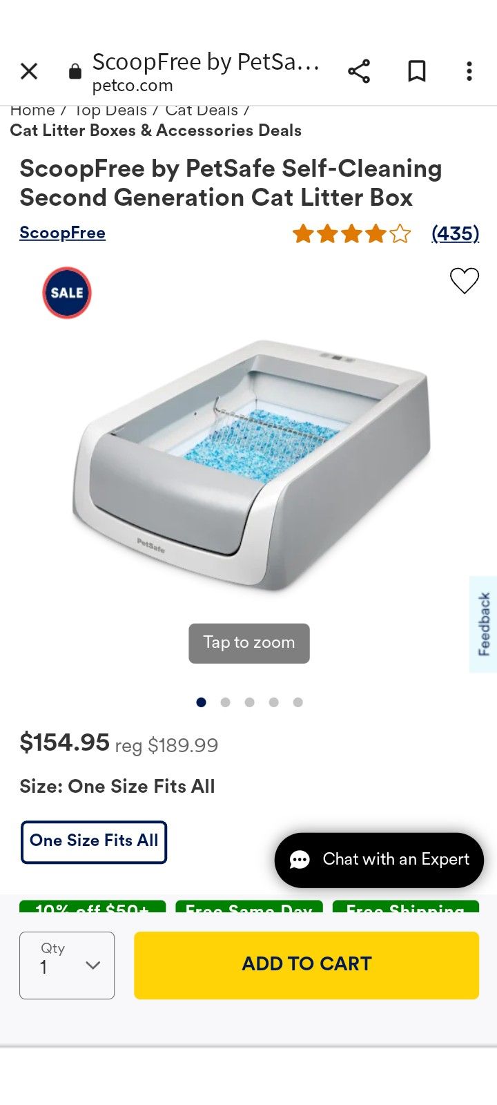 Self-cleaning Litter Box