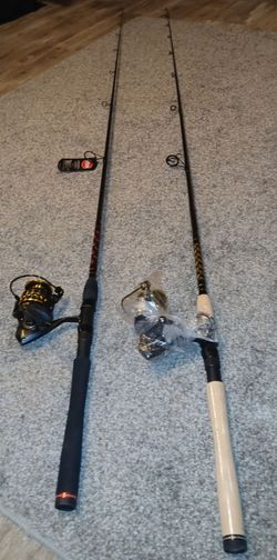 2 New PennBattle ll 4000 on one new Penn Firce III Rod / one cork PennBattle ll  Graphite 7'0 Rod