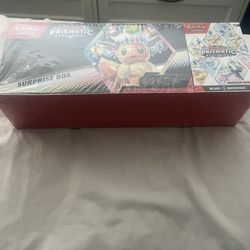 Pokemon Prismatic Evolutions Surprise Box/ Booster Bundle
