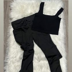 Work Out Set (leggings plus crop top)