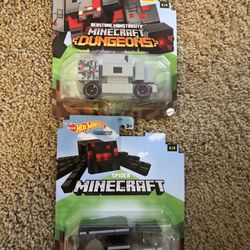 2-Hotwheels Minecraft Trucks