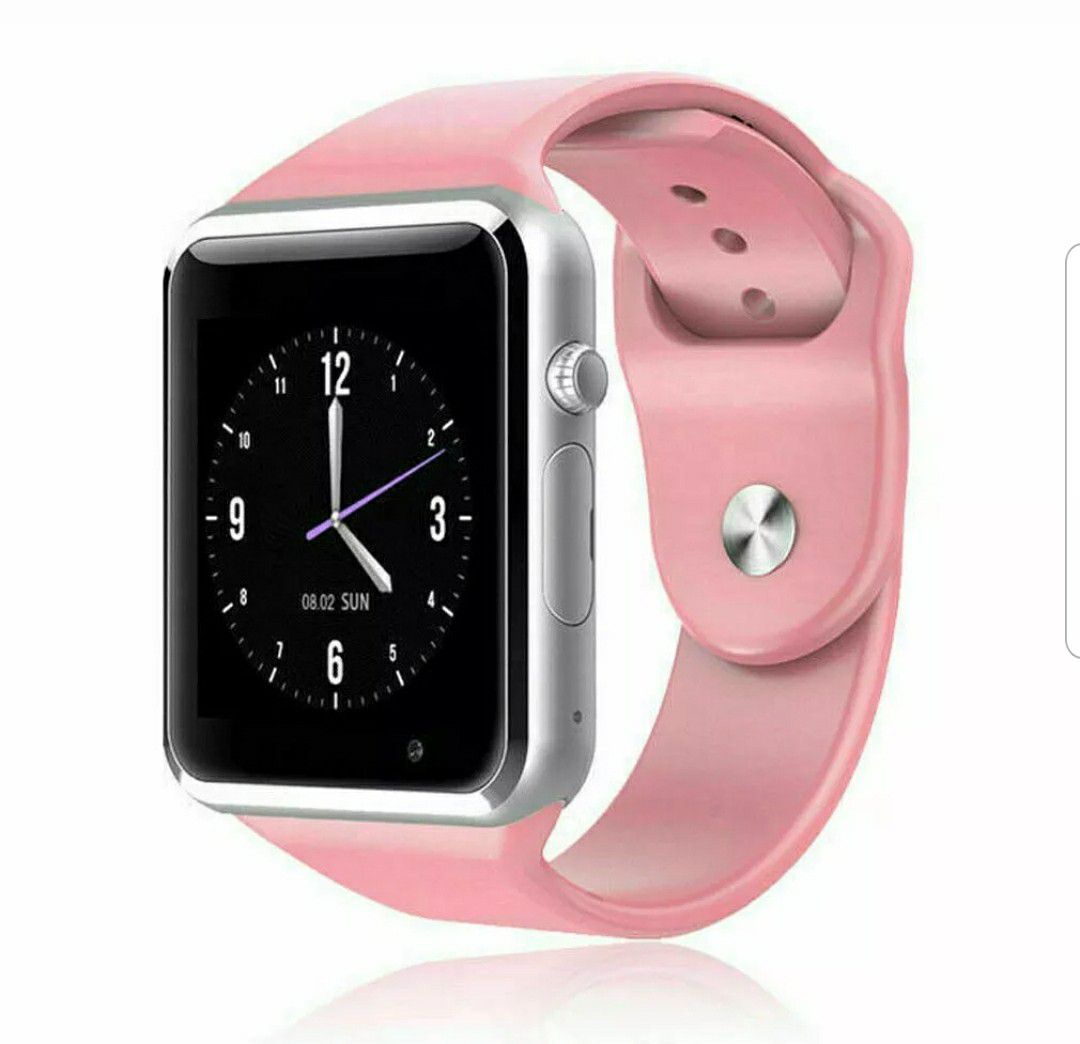 PINK Smart Wrist Watch A1 Camera Bluetooth GSM Phone For iPhone Android Samsung LG