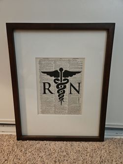 Registered Nurse/RN/Nurse Framed Picture/Photo