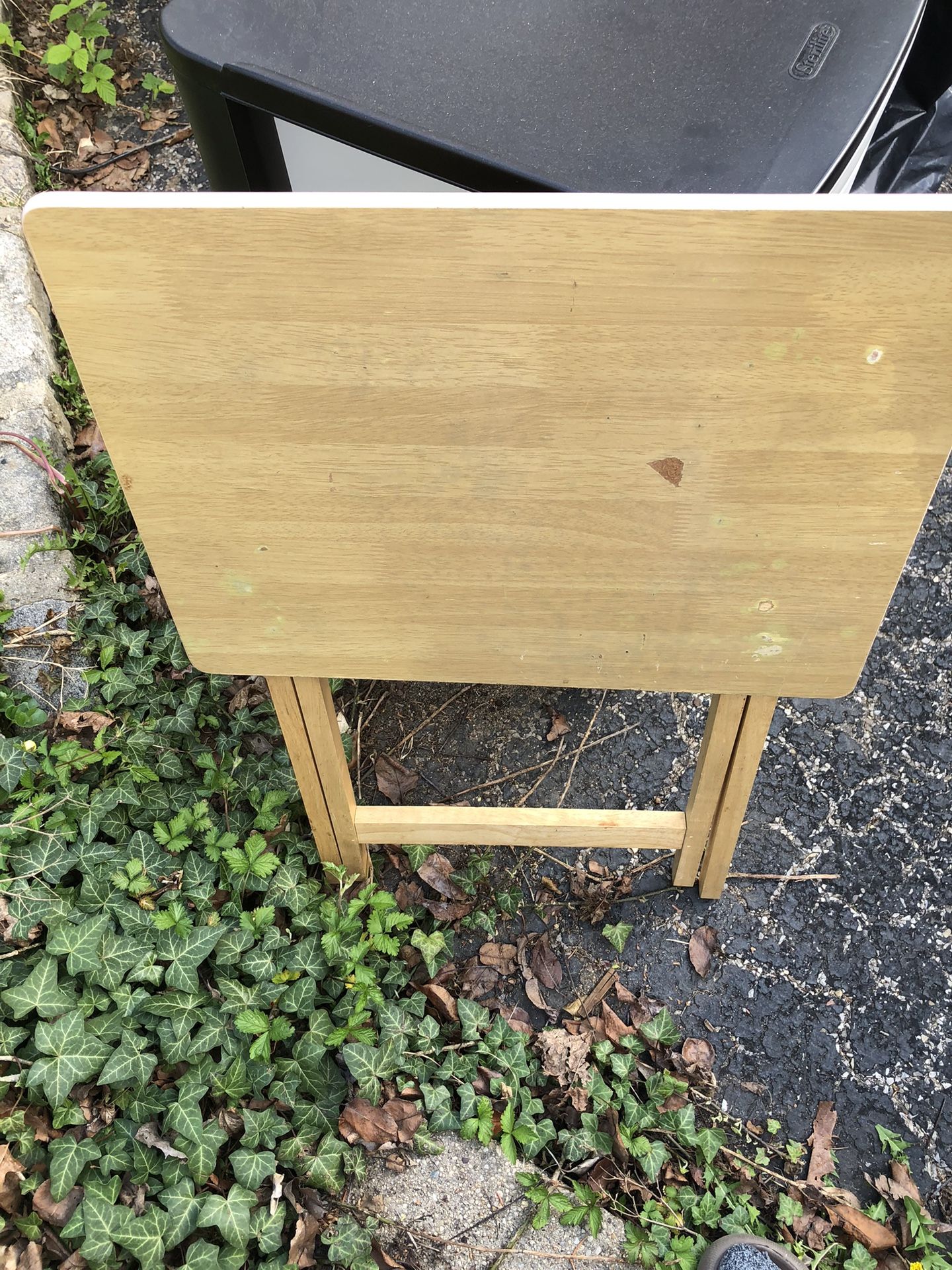 Folding Snack Table 