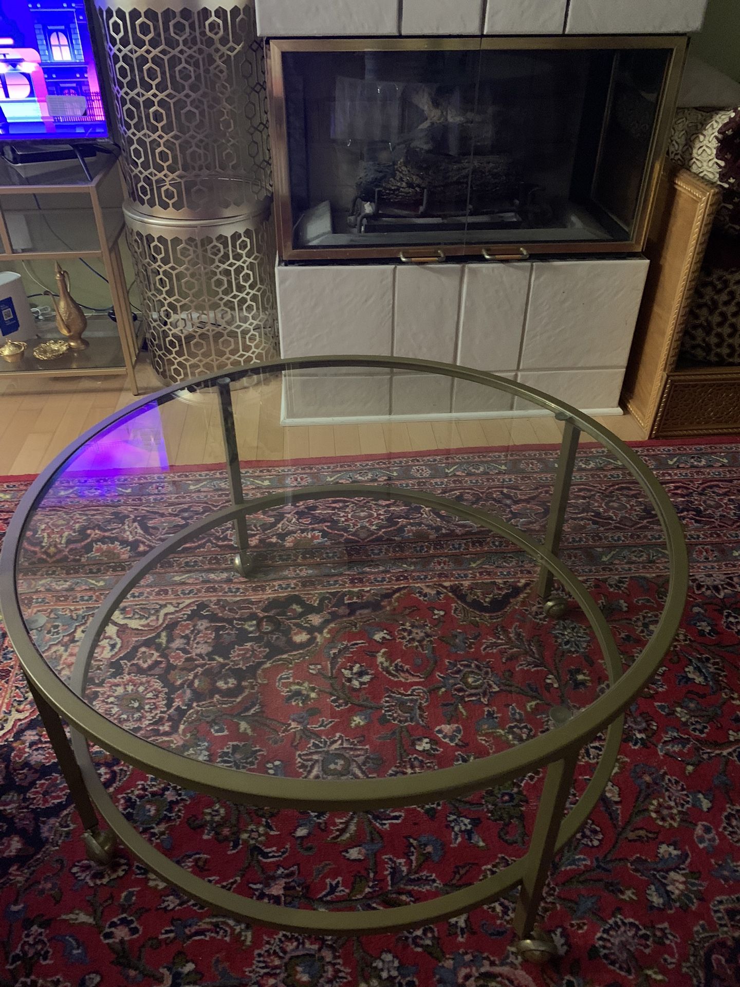 Gold Coffee Table For Sale